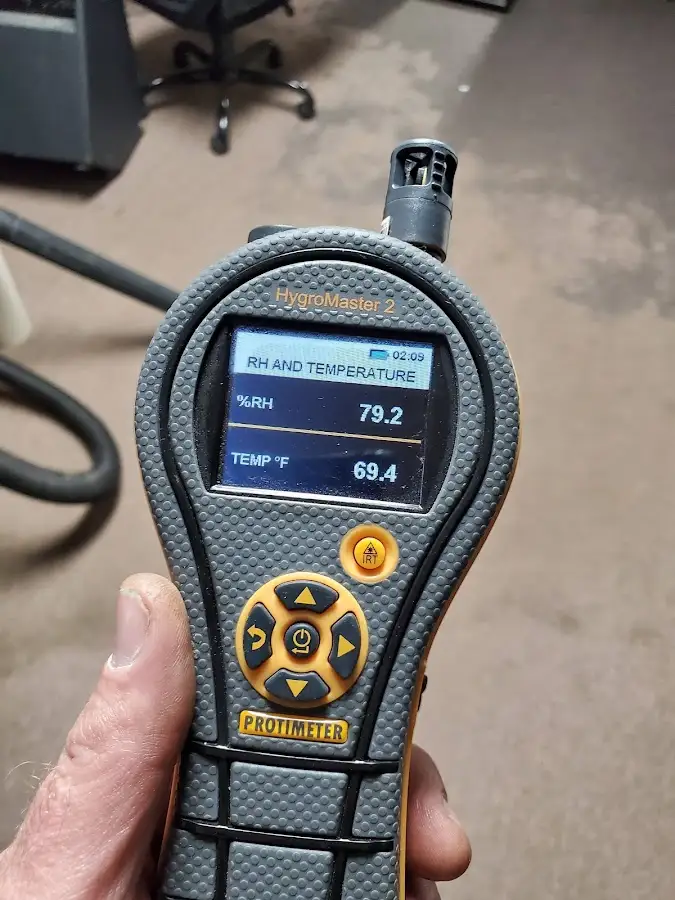 Moisture meter humidity assessment for Fire & Smoke Damage Restoration in Carlisle